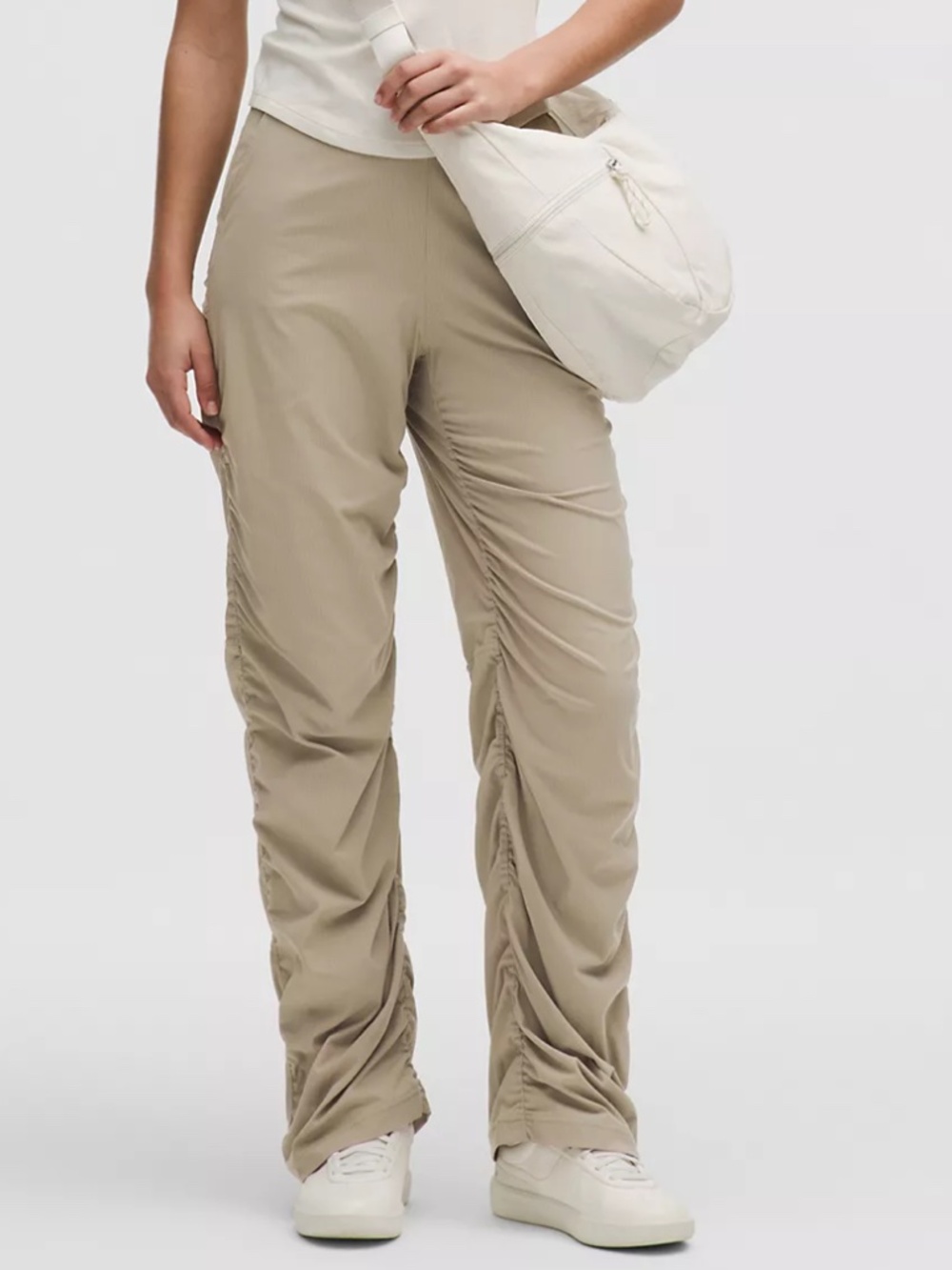 LULULEMON Dance Studio Slim-Fit High-Rise Flared Pant Sheer Oak Women’s XS